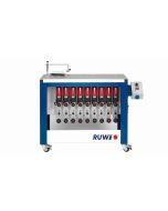 RUWI Type L basis 9 Onderfreesmachine met 9 aandrijving, tafel 1070 x 500 met transportwielen